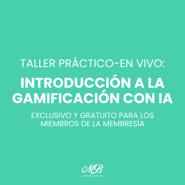 Taller "Introducción a la Gamificación con IA"